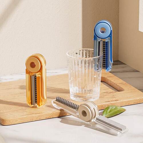 Rotatable 4-in-1 Cleaning Brush for Baby Bottles, Nipples, a