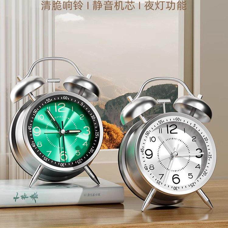德国2025新款可充电智能闹钟初高中学生起床机械打铃智能闹钟