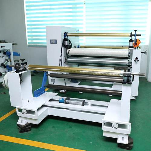 1300分切机单双三层覆膜复合分条机PE薄膜卷料贴合分卷机