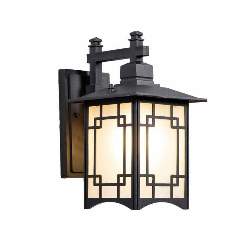 工程大门户外壁灯防水批发新墙壁中式壁灯楼梯庭院led别墅太阳能