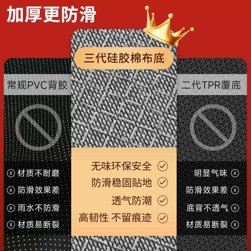 客厅地毯纯色2024新款轻奢高级圈绒免洗可擦防水简约茶几家用地垫