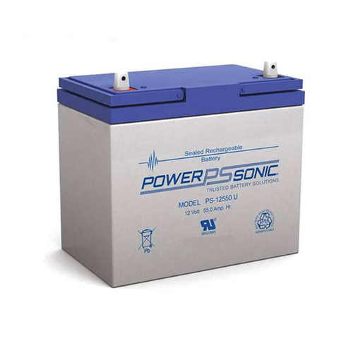 POWER-SONIC蓄电池12V55AH机房基站PS-12550机房直流屏UPS电源消