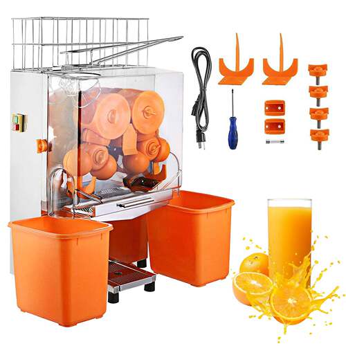 商用鲜橙榨汁机免剥皮Commeialorangejuicer2000E-2现货出口