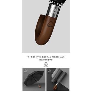 正品 PARACHASE英伦创意01骨叠折伞商务简约雨伞动女加固帅气男士