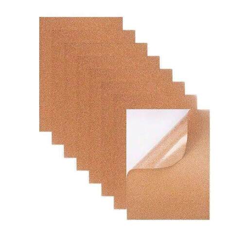 8Pcs Cork Sheets Supplies Tiles Wall Decoration for Party