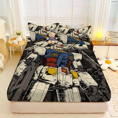 高达用系PUA列床笠单色品床席梦思床垫罩套保护罩儿童房床上品冰