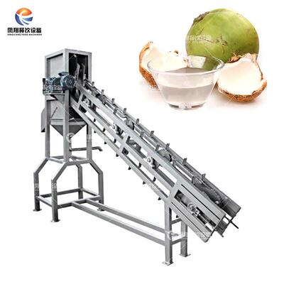 工厂直销青椰老椰椰皇开半取水椰子加工破壳取水机