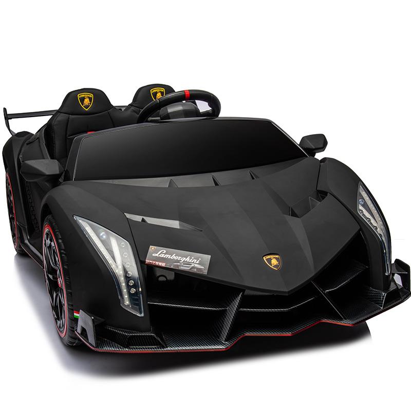 正品尼超大双座兰博基儿童电动车四轮宝宝玩具车可坐人遥汽控小孩