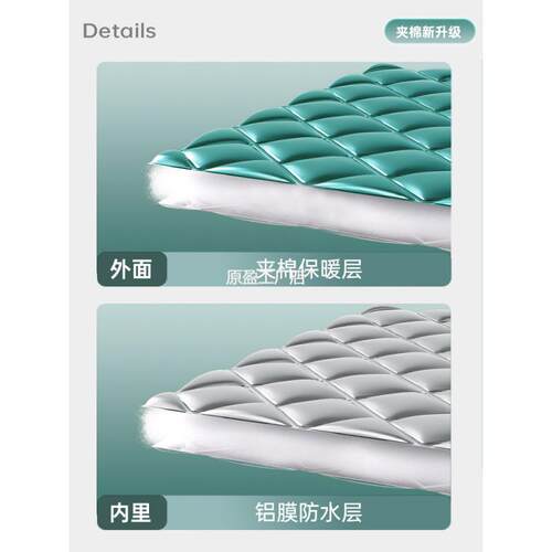 夹棉加厚浴罩冬天家用洗澡浴帘保暖神器免打孔浴帐防水保温罩