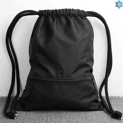 waterproof light folding fitness draw string bag bag