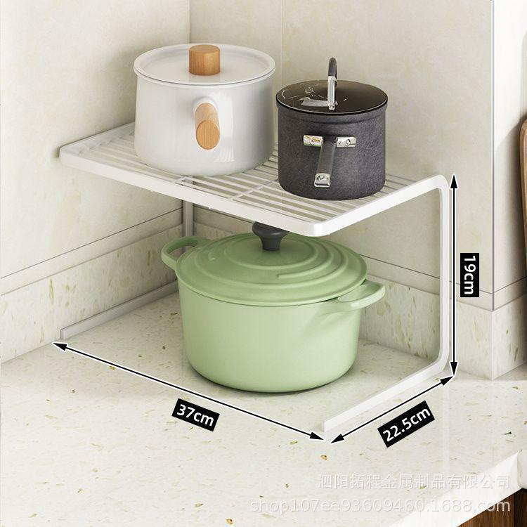 厨房桌面分层台面厨房清洁收纳架