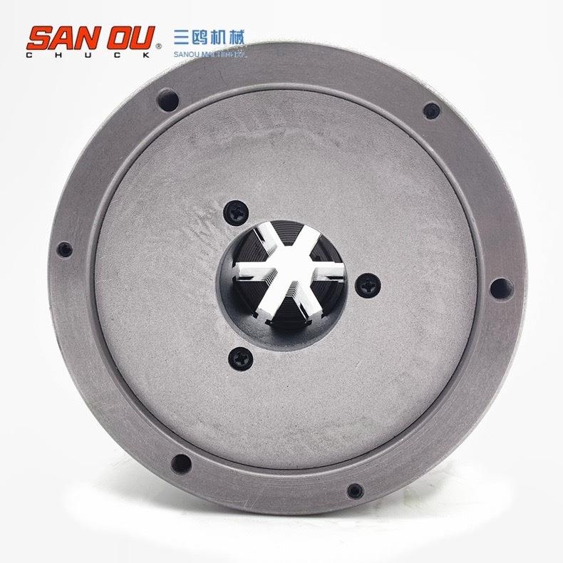三鸥sanou六爪卡盘K13 100 125 160 200 250 320 400 6爪卡盘三欧 - 实物图