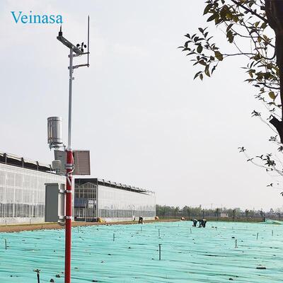 自动气象站AWS1207太阳能4G无线传输七参数气象监测流量传平台