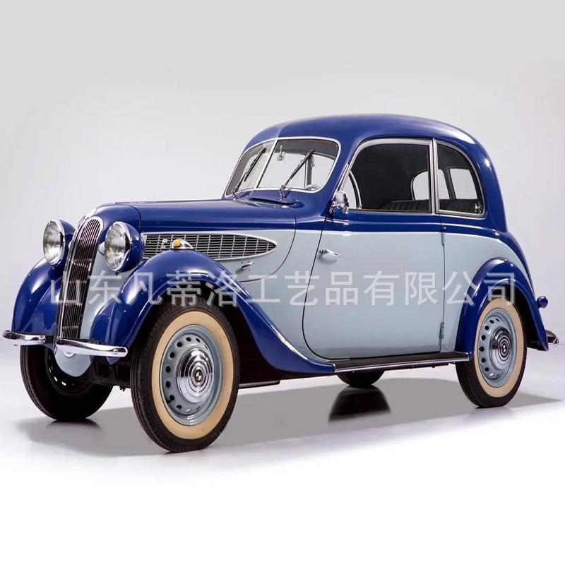 复古民国老爷车模型 景区摆渡车景区旅游电动观光车 跨境老爷车