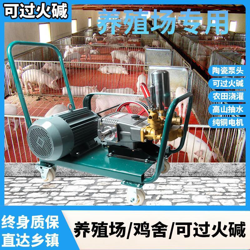 养殖场专用高压清洗伏机型多出水口大车殖功率洗机LY-120冲洗养场