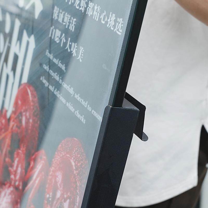 LED抽画灯箱超发薄璃灯箱挂墙式菜340单展示广告牌光吧台点餐灯玻