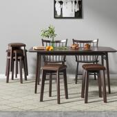 客厅NAX实木凳子家用简约板凳可叠放功能化凳高妆凳多子餐凳