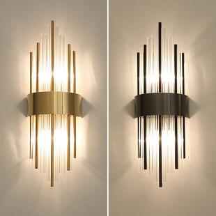 轻奢壁灯客厅电视背景墙两侧装饰灯现代卧室床头灯免接线充电壁灯