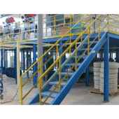 重多层阁楼式 夹层货架钢平台隔结层储EGC存仓库楼型梯定构搭建制