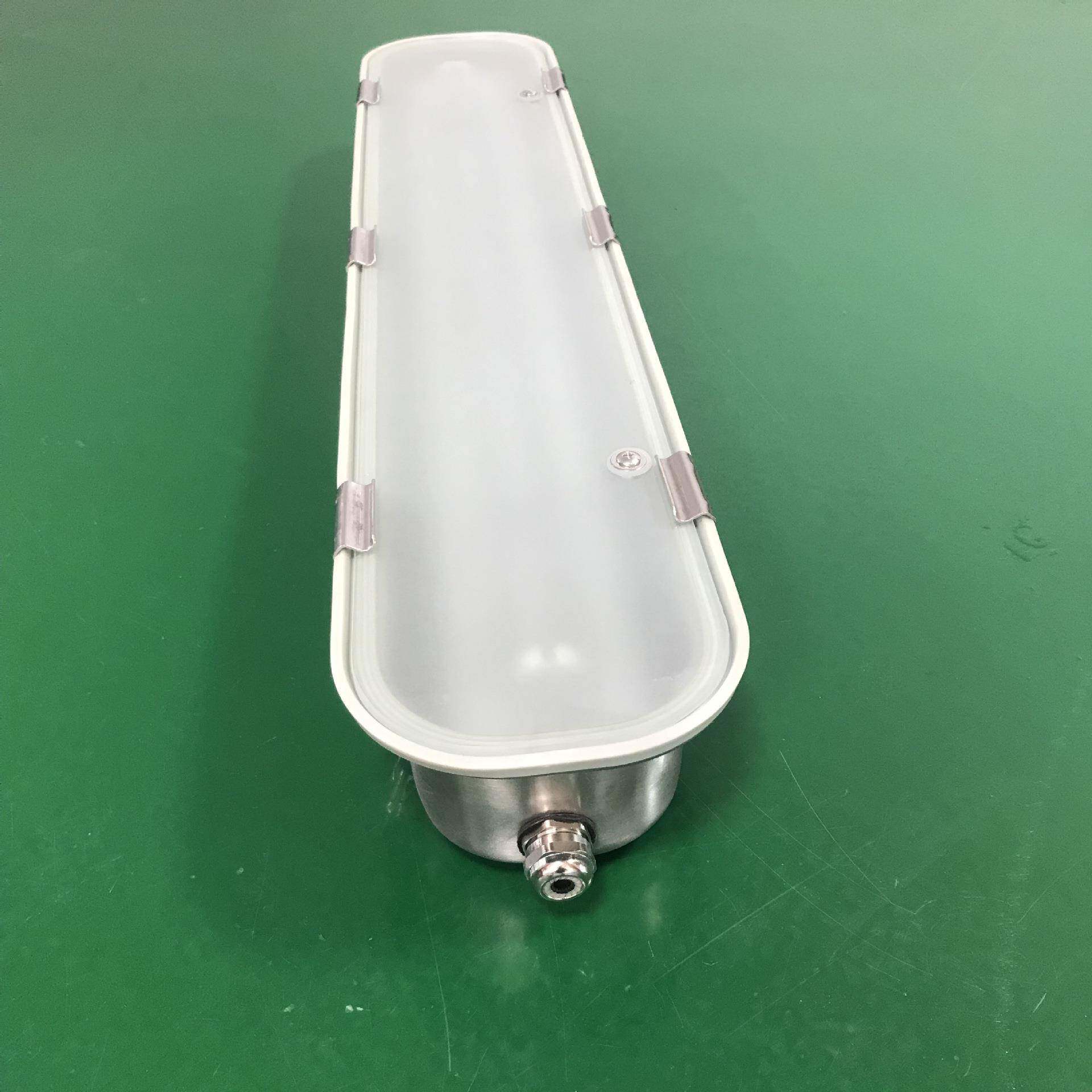 地铁led不锈钢三防灯外壳 磨砂贴片三防日光灯 船舶照明灯具套件