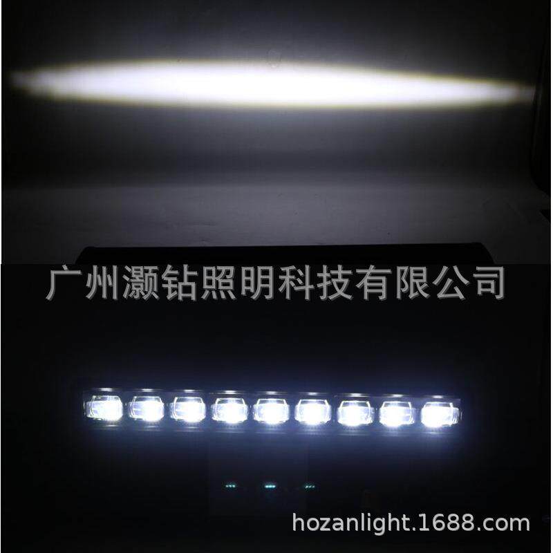 汽车6D长条灯 大功率单排LED条灯越野改装车顶前杠射灯 厂家直销