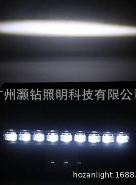汽车6D长条灯 大功率单排LED条灯越野改装车顶前杠射灯 厂家直销