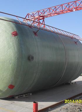 缠绕包角玻璃钢消防水罐工厂废水处理罐耐酸碱容器地埋储存防腐