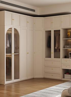 SC值经典衣柜E0级实木卧室高收纳到转角衣柜PCQ出租房顶档高颜多