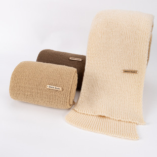 情侣围巾男女生冬季 秋冬氛围感百搭大学生送男友围脖一对 2024新款