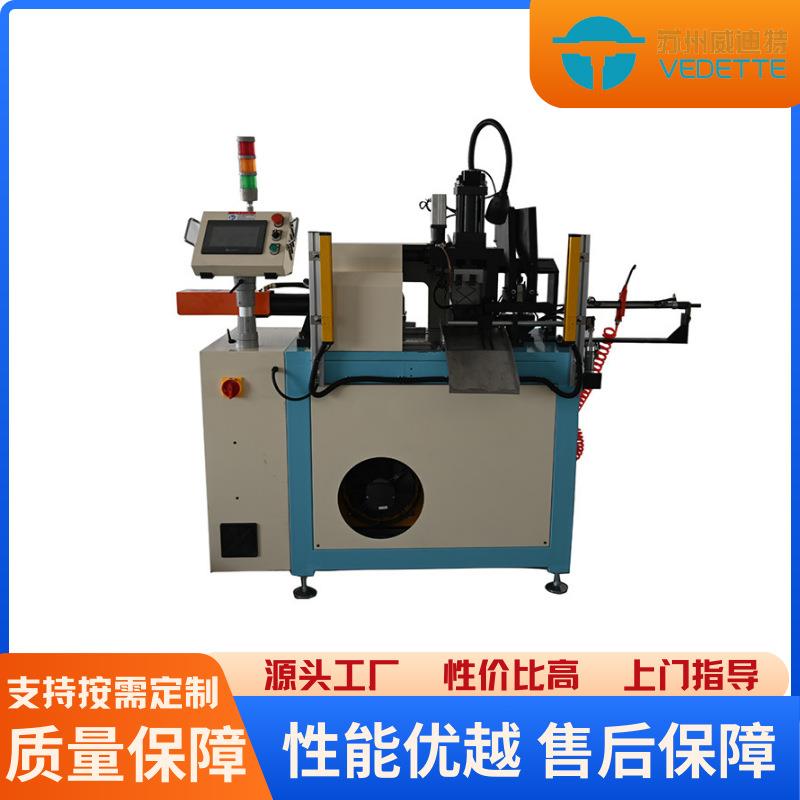 全自动铜管倒角机液压管端加工缩口扩口倒角铝管墩筋液压数控伺服