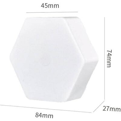 RGB LED Quantum Lamp Hexagon Light Touch Sensor RGBW LED Wal