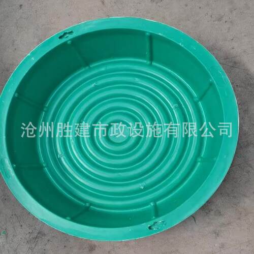 树脂草盆井草坪井下沉式高分子植草圆形绿化隐形方形塑料草盆井盖