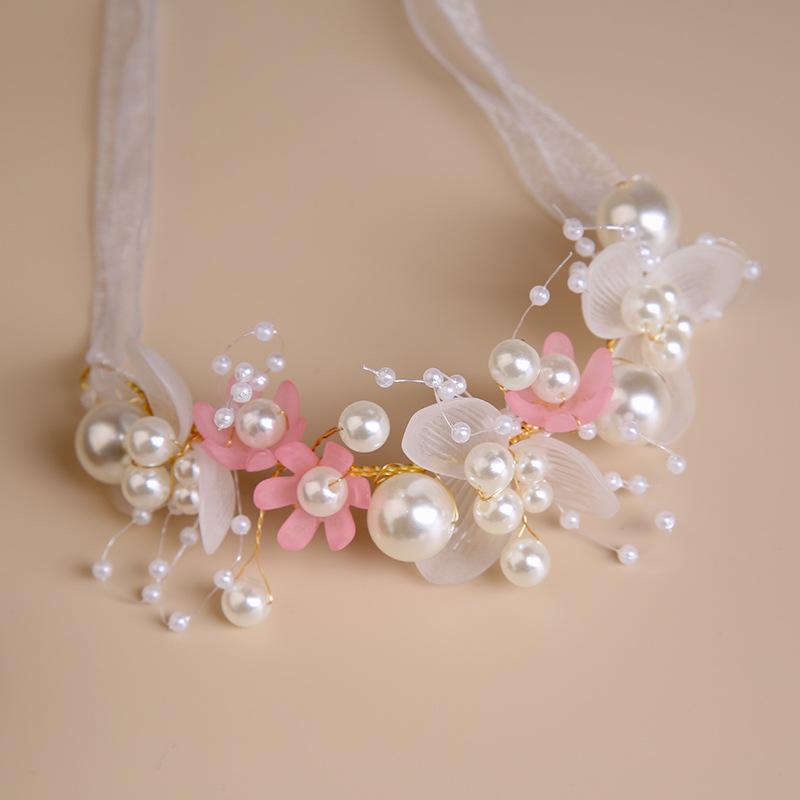 新娘头饰儿童手环花朵发带发饰