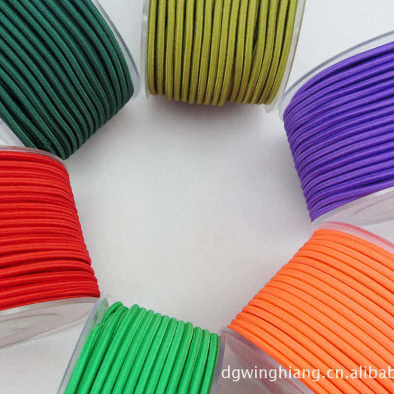 现货彩色2mm弹力绳乳胶丝圆松紧带批发服装箱包辅料供应松紧绳,居家布艺,松紧带,淘宝优惠券,粉丝福利购,淘宝优惠卷
