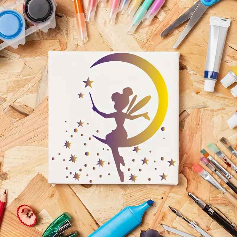 跨境亚马逊新款9件月亮精灵主题模板DIY主题可重复使用