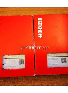 倍福BECKHOF1F KL19/EL809数80字量现货模块议价