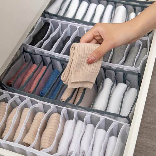 rwear Storage Box Foldable Ties Shorts Meas Drawer Organizer