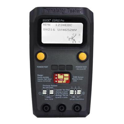 ESR02Pro电解晶体管表M328电阻电感电容ESR仪