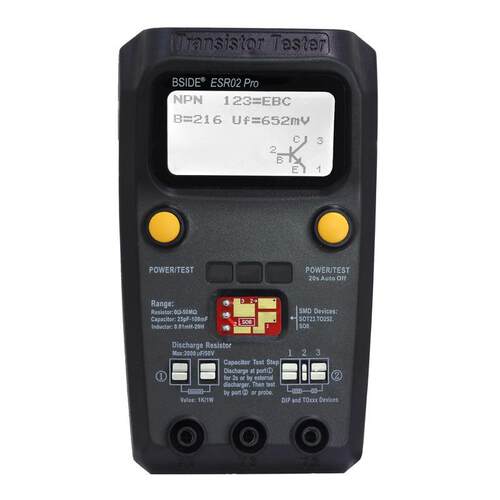 ESR02Pro电解晶体管表M328电阻电感电容ESR仪