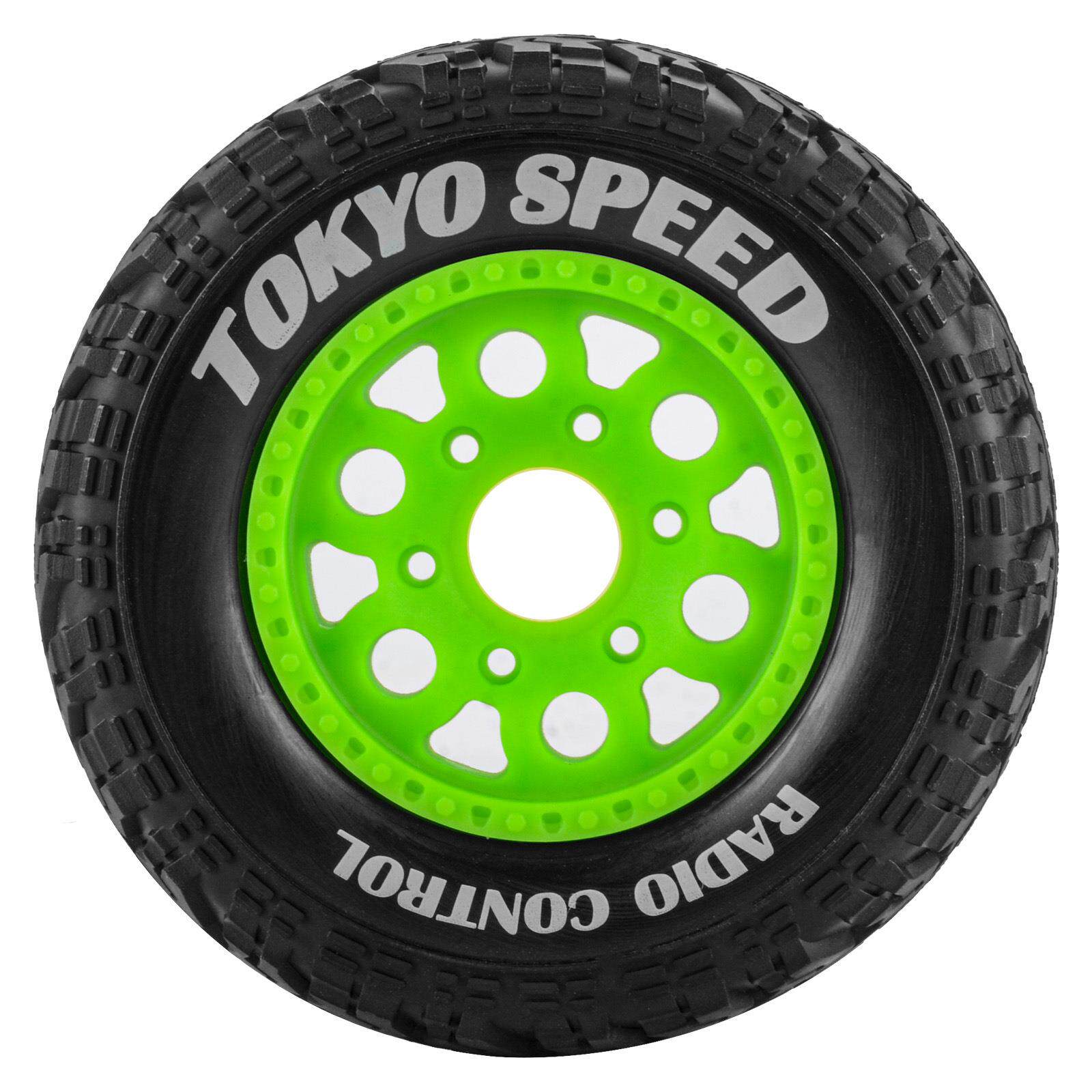 RC遥控模型车升级配件 1/10 雷魔短卡轮胎越野模型车飞神V4 W251