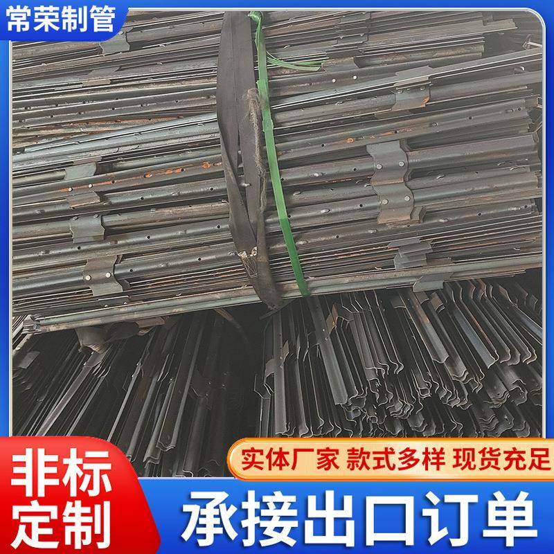 u型篱笆杆景区竹篱笆绿化带栅栏公园栏杆不锈钢 现货充足户外