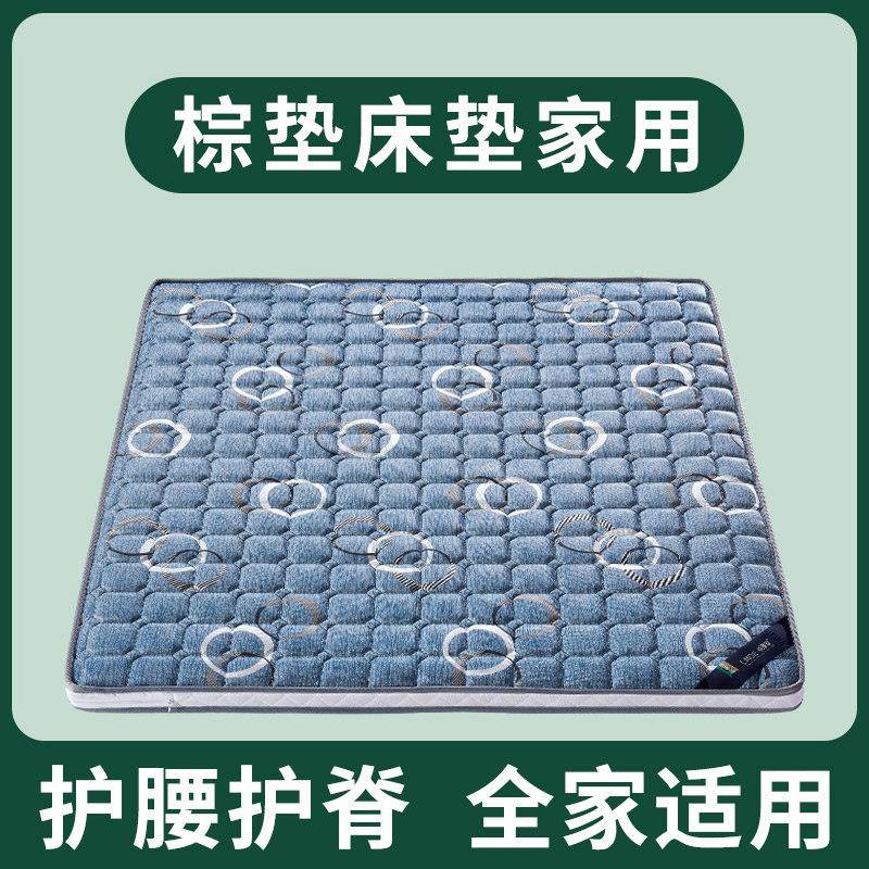 棕垫床垫家用偏硬环保3e棕榈加硬护脊薄款乳胶软儿童榻榻米可定制