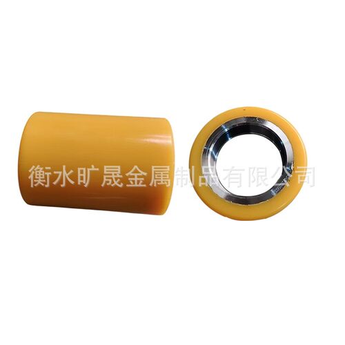 83*115叉车轮叉车配件聚氨酯叉车轮地牛塑料尼龙轮子液压叉车轮子