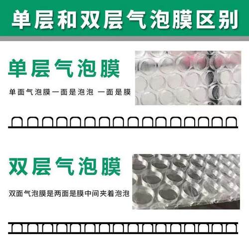 厚防震泡气膜卷装HRQ快递包用防撞加泡泡装纸