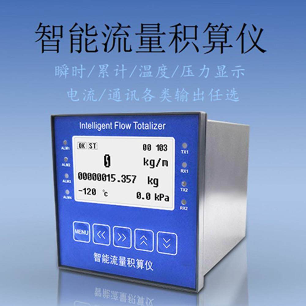 流量积算仪液晶显示表二次表蒸汽积算仪脉冲电流输入千分之二