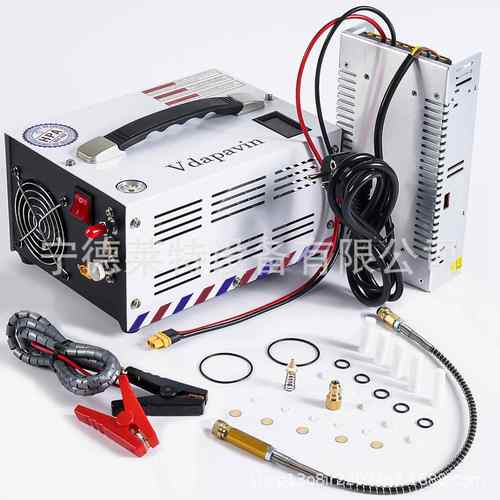 12v车载高压充气泵30mpa打气机空气压缩机4500Psi/30Mpa/300Bar