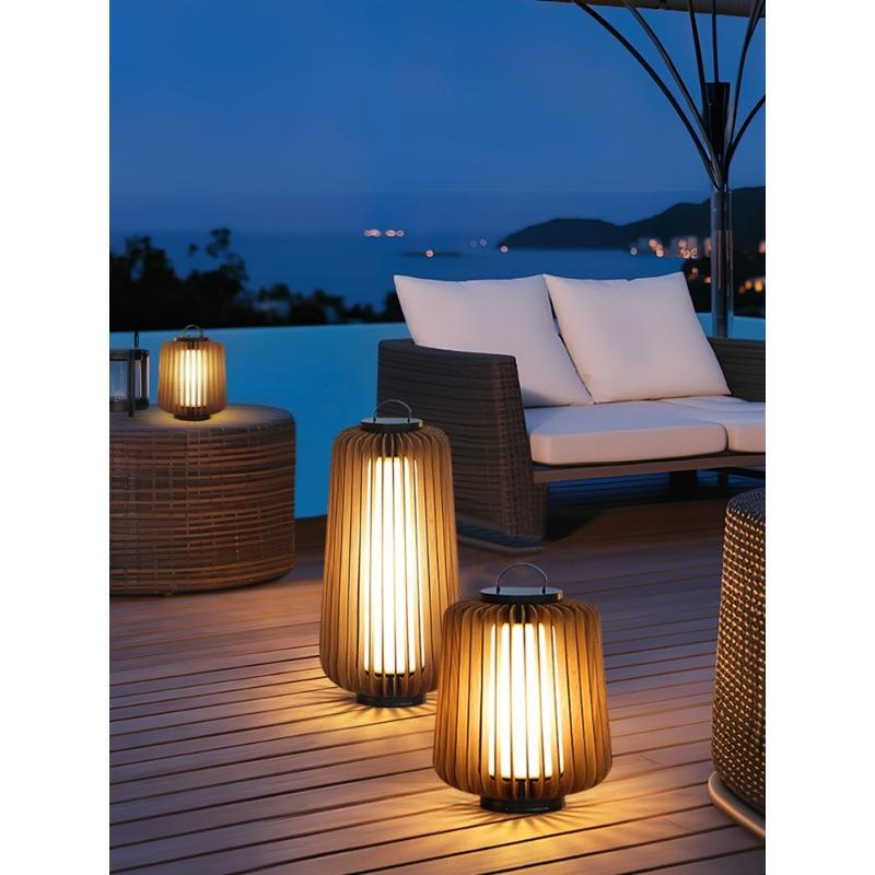 灯家用台院草坪灯户外防水露灯阳台CDO装饰灯别墅花园庭灯充电手