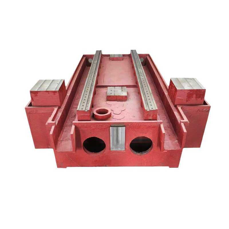 小底座床身机床铸造铸件模灰铁铸件机床消失墨球工作台床身厂家