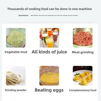 Immersion Hand Stick Blender Mixer Vegetable Meat Grinder