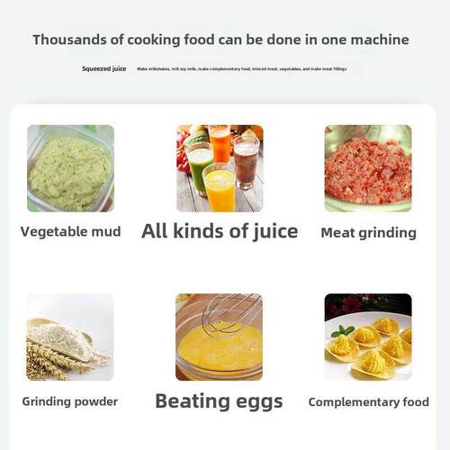 Immersion Hand Stick Blender Mixer Vegetable Meat Grinder